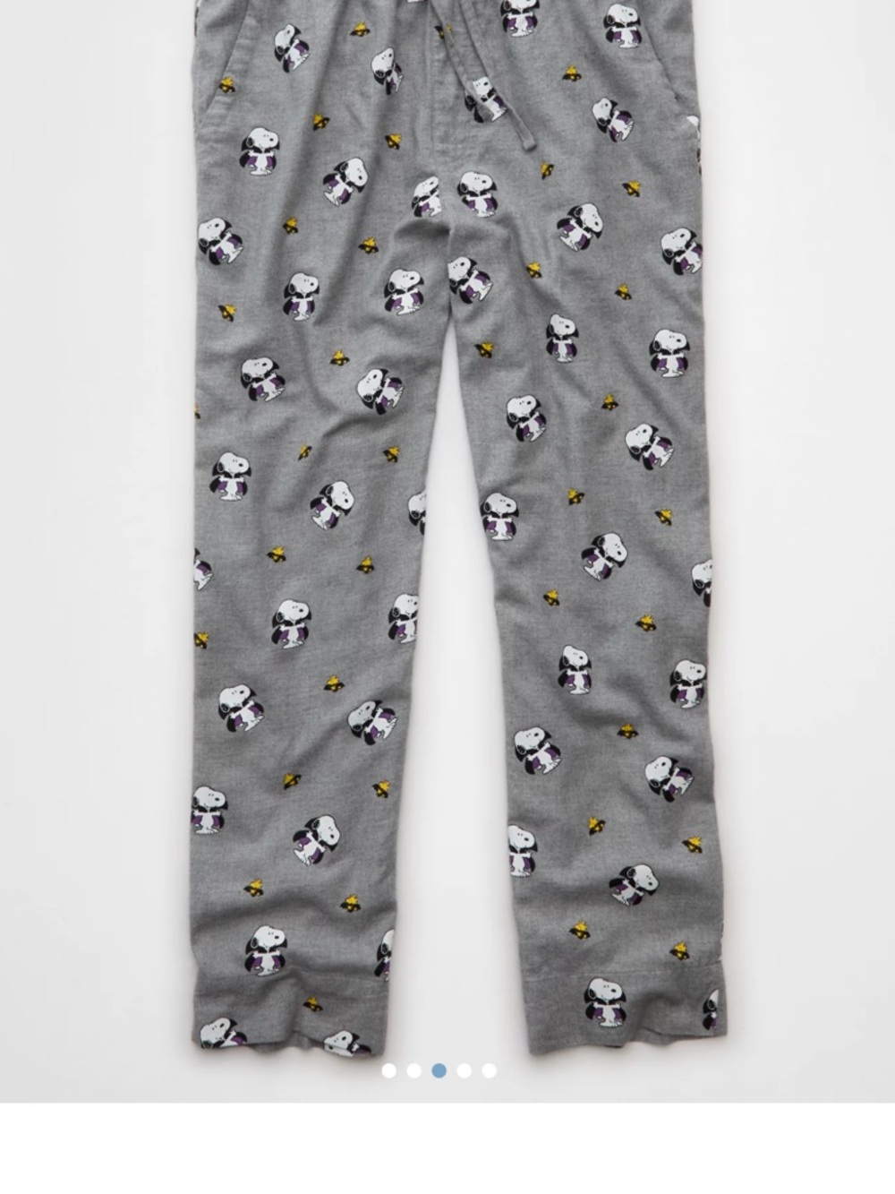 AE Snoopy & Woodstock Halloween Flannel Pant